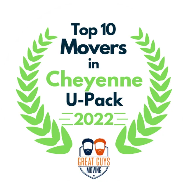 Top 10 Movers in Cheyenne, WY 2022 award