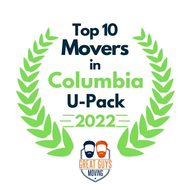 Top 10 Movers in Columbia, MO 2022 award