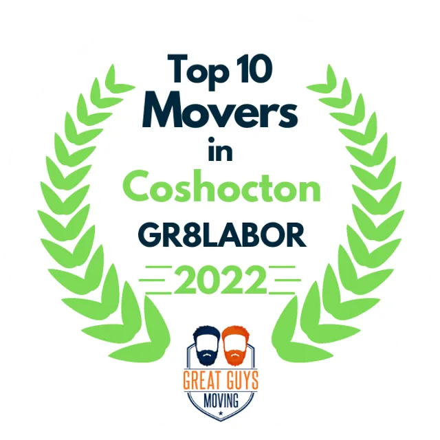 Top 10 Movers in Columbus, OH 2022 award