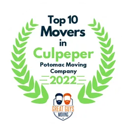 top 10 ranked movers in culpeper 2022 potomac moving company image