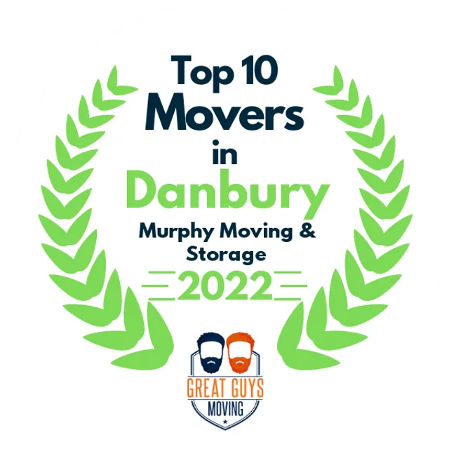 Top 10 Movers in Norwalk, CT 2022 award