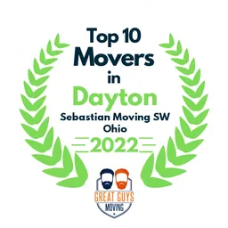 top 10 ranked movers in dayton 2022 sebastian moving sw ohio image