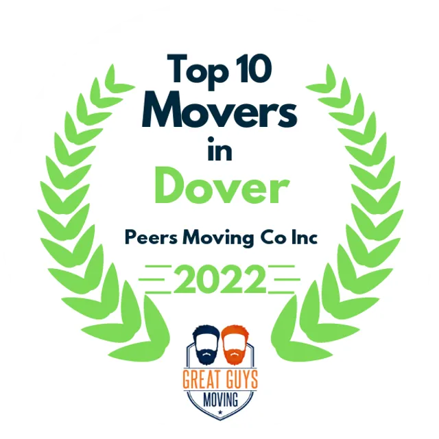 Top 10 Movers in East Orange, NJ 2022 award