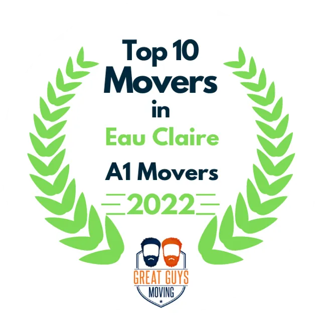 Top 10 Movers in Madison, WI 2022 award