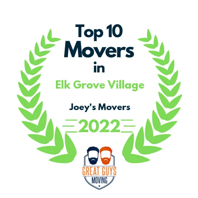 Top 10 Movers in Chicago, IL 2022 award