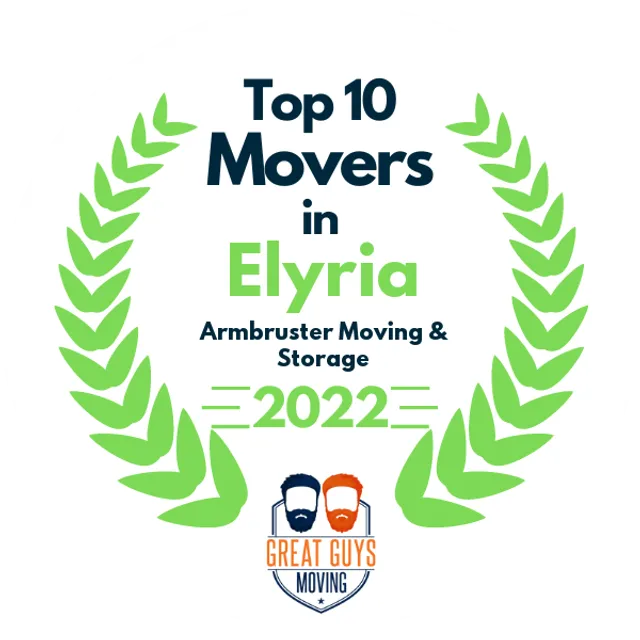 Top 10 Movers in Cleveland, OH 2022 award