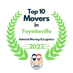 top 10 ranked movers in fayetteville 2022 admiral moving logistics image