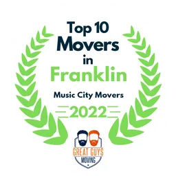 top 10 ranked movers in franklin 2022 music city movers image