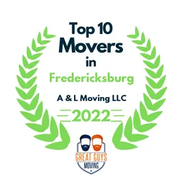 top 10 ranked movers in fredericksburg 2022 a l moving llc image