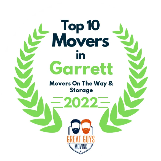 Top 10 Movers in Alexandria, VA 2022 award