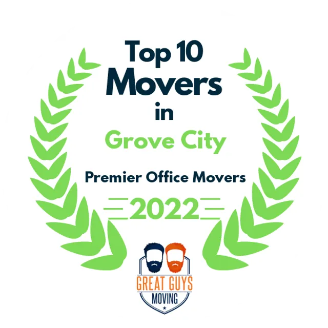 Top 10 Movers in Columbus, OH 2022 award