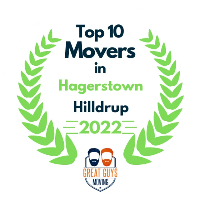 Top 10 Movers in Washington DC, DC 2022 award