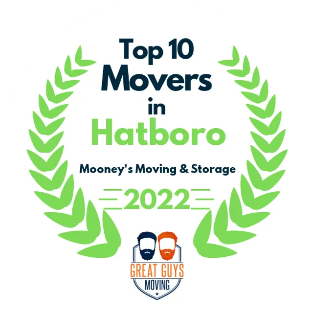 Top 10 Movers in Allentown, PA 2022 award