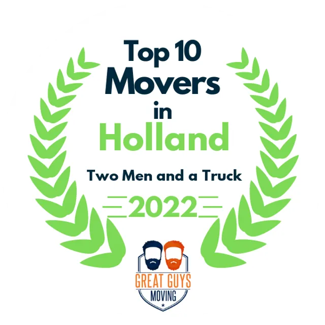 Top 10 Movers in Muskegon, MI 2022 award