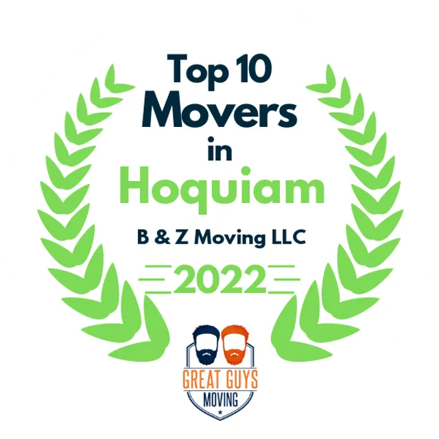 Top 10 Movers in Seattle, WA 2022 award