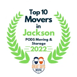 top 10 ranked movers in jackson 2022 pods moving storage image