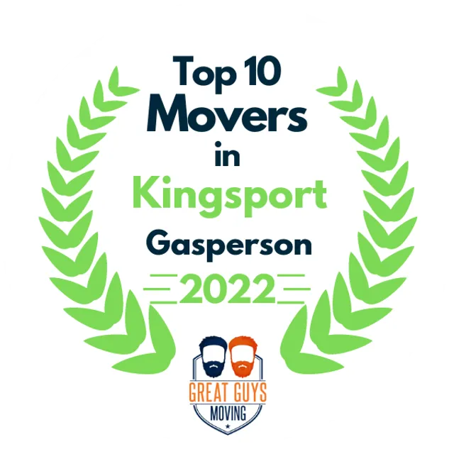 Top 10 Movers in Asheville, NC 2022 award