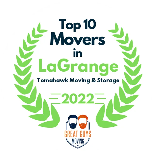 Top 10 Movers in Sandy Springs, GA 2022 award