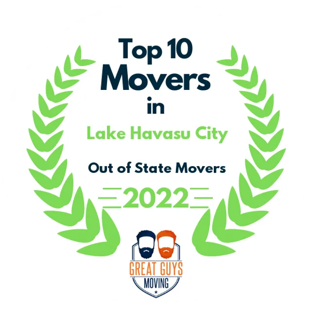 Top 10 Movers in Mesa, AZ 2022 award