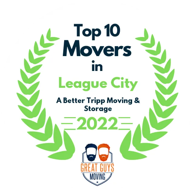 Top 10 Movers in Houston, TX 2022 award