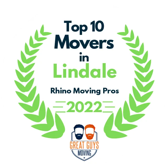 Top 10 Movers in Garland, TX 2022 award