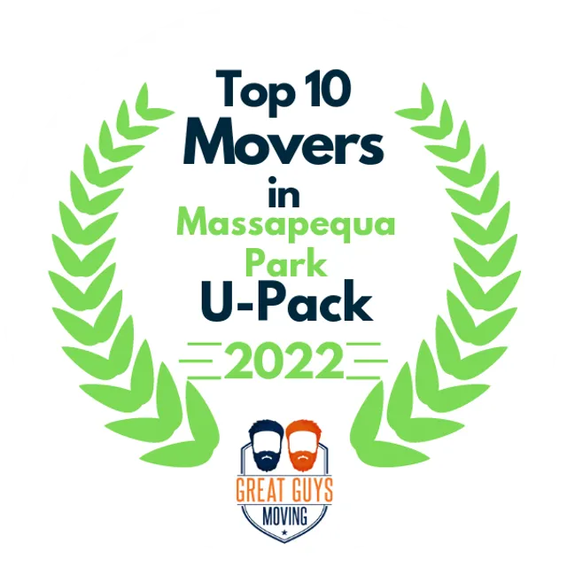 Top 10 Movers in Massapequa Park, NY 2022 award