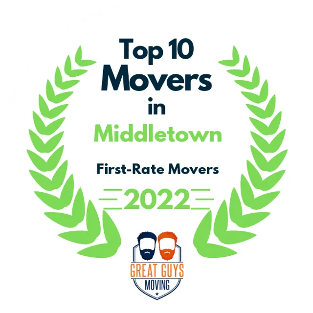 Top 10 Movers in Wilmington, DE 2022 award