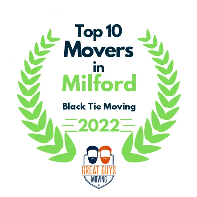 Top 10 Movers in Wilmington, DE 2022 award