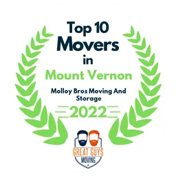 top 10 ranked movers in mount vernon 2022 molloy bros moving and storage image