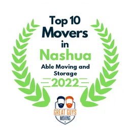 top 10 ranked movers in nashua 2022 able moving and storage image