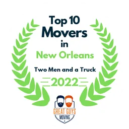 top 10 ranked movers in new orleans 2022 two men and a truck image