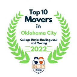 top 10 ranked movers in oklahoma city 2022 college hunks hauling junk and moving image