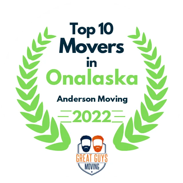 Top 10 Movers in Eau Claire, WI 2022 award