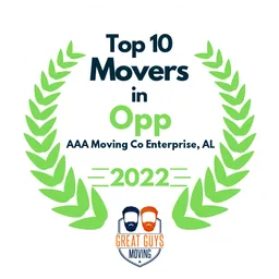 top 10 ranked movers in opp 2022 aaa moving co enterprise al image