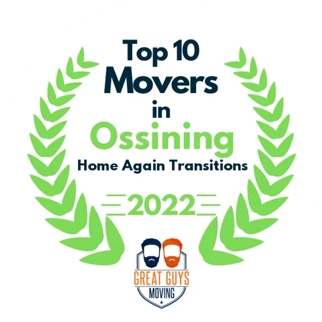 Top 10 Movers in White Plains, NY 2022 award