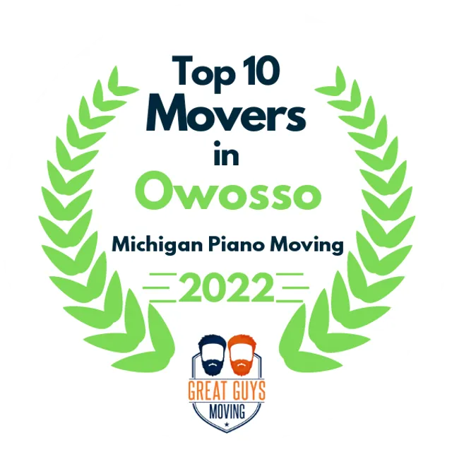 Top 10 Movers in Lansing, MI 2022 award