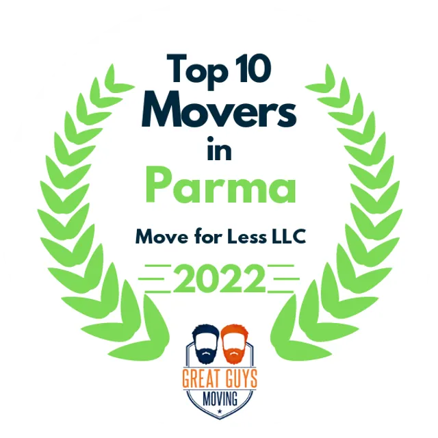 Top 10 Movers in Middletown, OH 2022 award