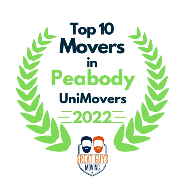 Top 10 Movers in Lynn, MA 2022 award