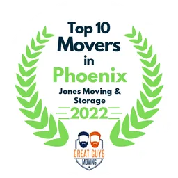 top 10 ranked movers in phoenix 2022 jones moving storage image