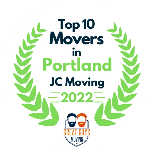 Top 10 Movers in Portland, ME 2022 award