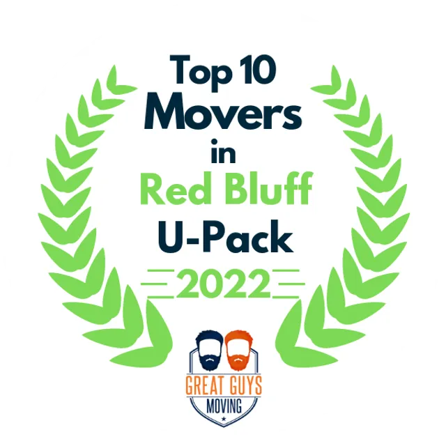 Top 10 Movers in Sacramento, CA 2022 award