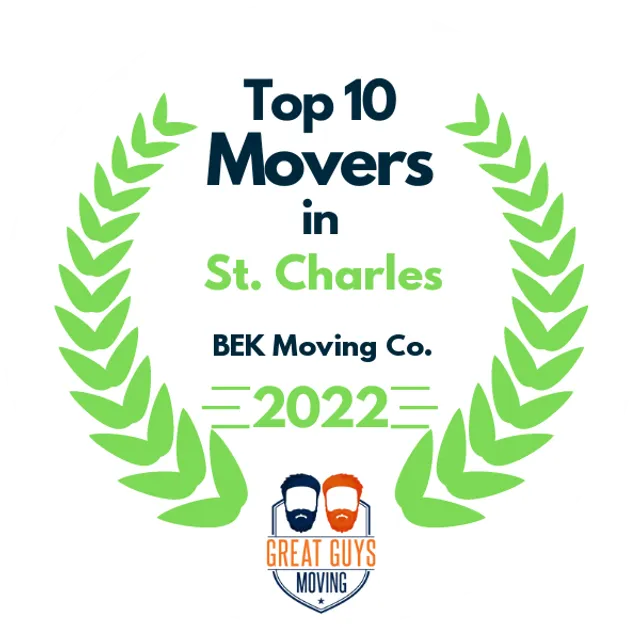 Top 10 Movers in St. Louis, MO 2022 award