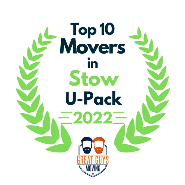 Top 10 Movers in Akron, OH 2022 award