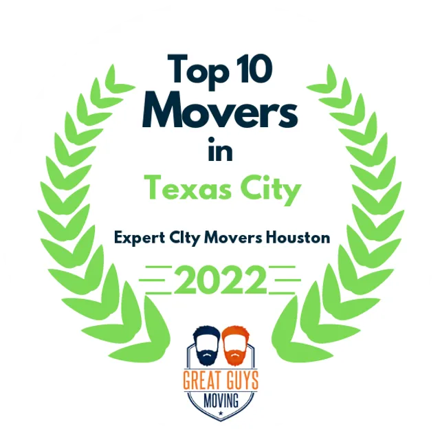 Top 10 Movers in Houston, TX 2022 award