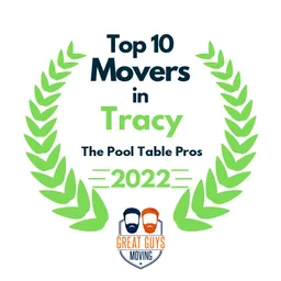 top 10 ranked movers in tracy 2022 the pool table pros image