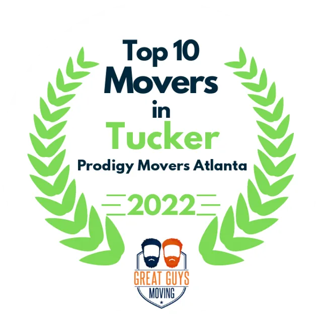 Top 10 Movers in Atlanta, GA 2022 award