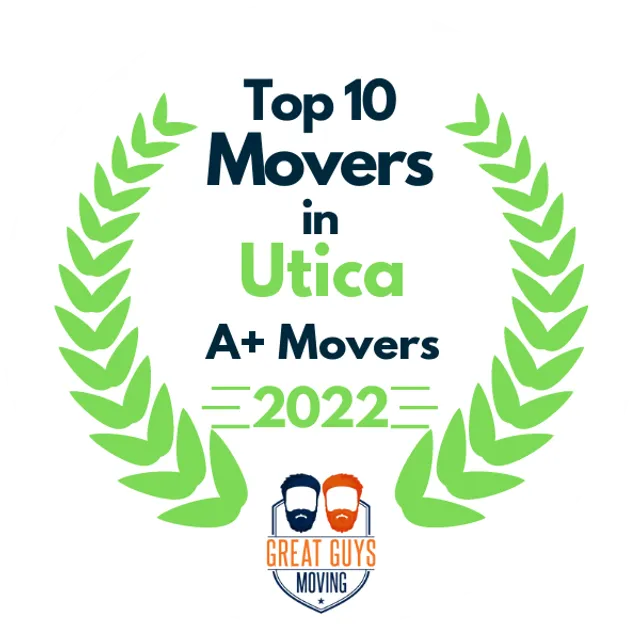 Top 10 Movers in Syracuse, NY 2022 award