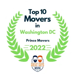 top 10 ranked movers in washington dc 2022 prince movers image