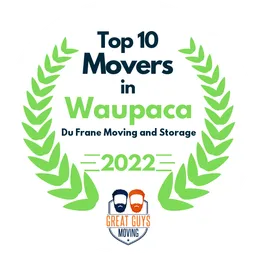 top 10 ranked movers in waupaca 2022 du frane moving and storage image