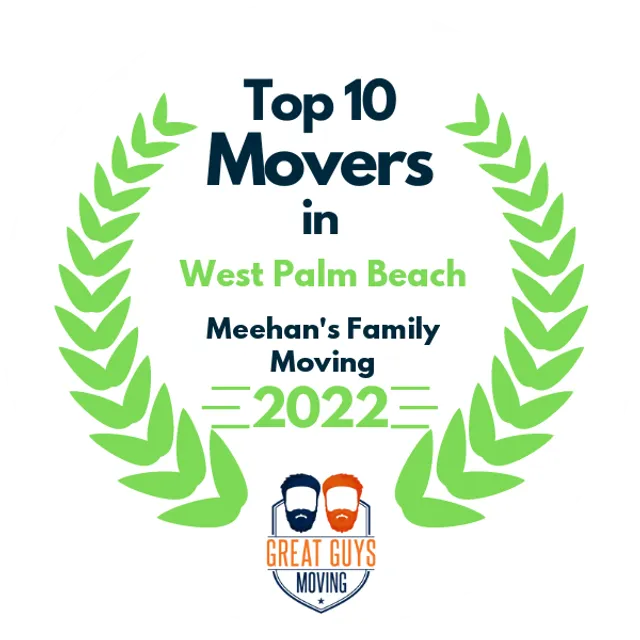 Top 10 Movers in Pompano Beach, FL 2022 award